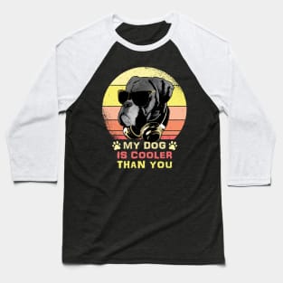 My Dog Is Cooler Than you Bling Baseball T-Shirt